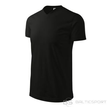 Malfini Mafini Heavy V-neck T-shirt MLI-11101 black (L)