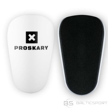 Nagolenniki piłkarskie Proskary Mini białe / biały / uniwersalny