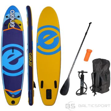 Enero SET - INFLATABLE SUP BOARD 320x76x15CM YELLOW