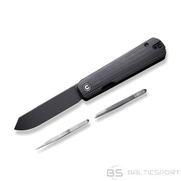 BS CIVIVI Sendy G10 All Black Knife C21004B-2 (N/A)