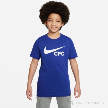 Nike Футболка ФК Челси для мальчиков DJ1532 495 / S (128-137) / синяя