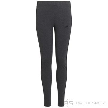 Legingi Adidas 3s Leg Jr HB7937 / Pelēka / 134 cm