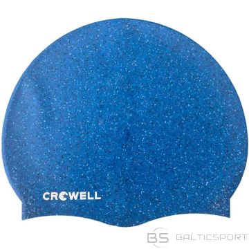 Silicone swimming cap Crowell Recycling Pearl blue col.5 (N/A)