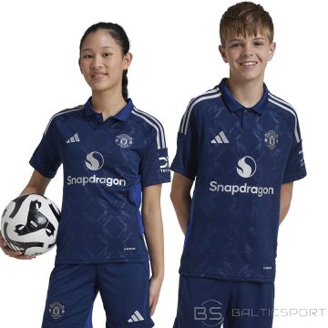 Adidas Manchester United Away JSY Jr L T-shirt IT1957 / navy blue / 128 cm