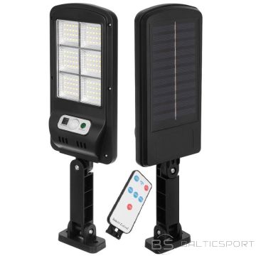 BS Saules enerģijas ielas lampa 120 LED + tālvadības pults, kustības un krēslas sensors (nav pieejams)