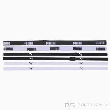 Puma Sportbands headband 6 pcs. 053452 09 (OSFM)