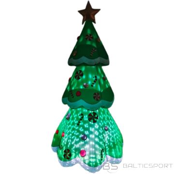 Christmas Decoration SELF-INFLATABLE CHRISTMAS TREE OUTDOOR 240CM LED