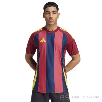 Adidas T-krekls STRIPED 24 JSY IW2149 / sarkans / M