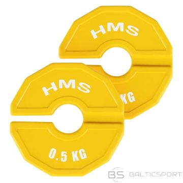 HMS TSN50 PLĀKSNE SPĒKA UN FITNESA TRENIŅU PĀRKĀJUMA VEIDS 2 x 0,5 KG