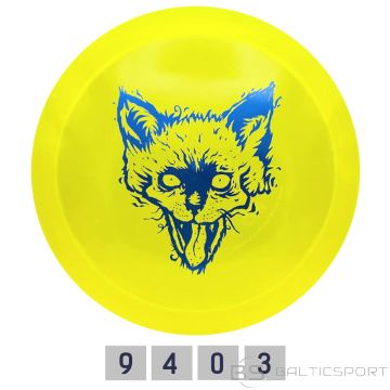 Discgolf DISCMANIA Fairway Driver C-LINE FD3 JACKAL Yellow 9/4/0/3