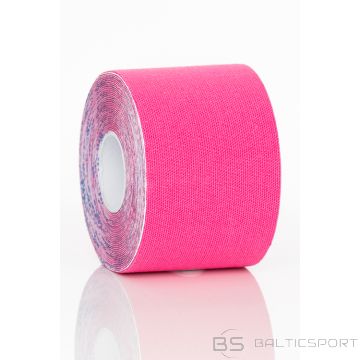 Кинезио-тейп GYMSTICK 5м х 5см розовый