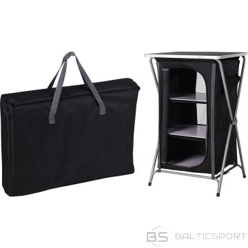 Redcliffs Salokāms ceļojumu skapis ar 3 plauktiem 60x53x97cm