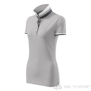 Malfini Collar Up W MLI-257A4 silver gray polo shirt (S)