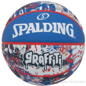 Spalding Grafiti bumba / 7 / zila