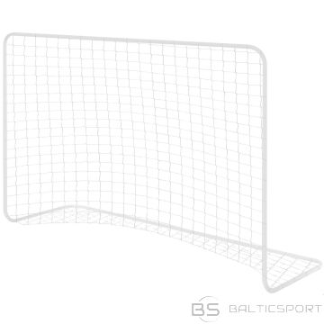 ENERO Futbola vārti ar tīklu 182x122x61 cm, balti