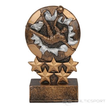 Gtsport Statuetka piłka nożna RF38913 / 19 cm / brązowy