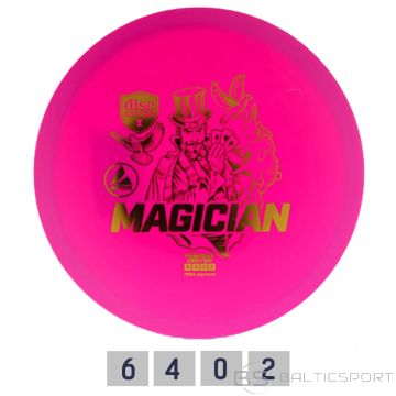 Диск Диск для гольфа DISCMANIA Fairway Driver MAGICIAN 6/4/0/2 Розовый