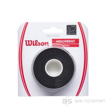 WILSON ABSORBX OVERGRIP 3 PK Black