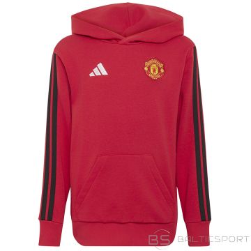 Adidas Manchester United Hoody Junior KH4788 / red / 152 cm
