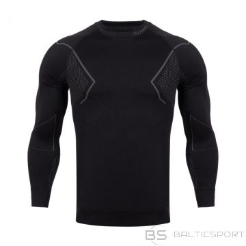 Alpinus Active Base Layer Thermoactive T-krekls melni pelēks M GT43189 (2XL)