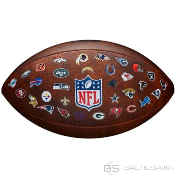 Wilson Ball NFL JR Throwback FB 32 komandas logotipa bumba WTF1534XBNFL (7)