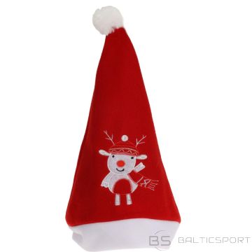 Christmas Decoration CLASSIC SANTA HAT 30X40CM REINDEER