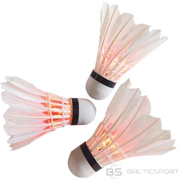 Enero FEATHER BADMINTON SHUTTLE 3 PCS LED