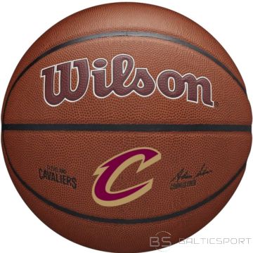 Wilson Bumba NBA komandu alianse Klīvlendas Cavaliers bumba WZ4011901XB (7)