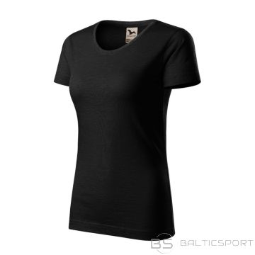 Malfini Vietējais T-krekls (GOTS) W MLI-17401 melns (M)