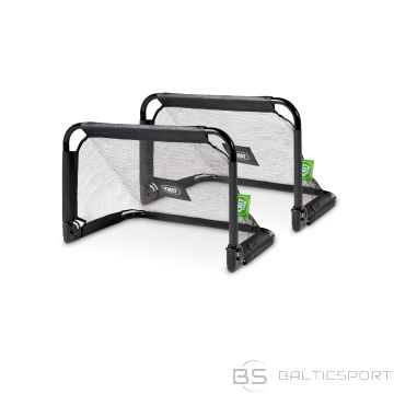 EXIT Pico steel football goal 90x60cm (set of 2) - black