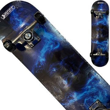 Best Sporting LION WOODEN SKATEBOARD