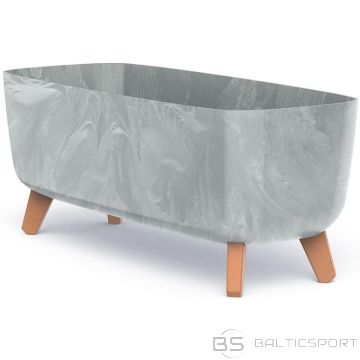 BS GRACIA CASE betona efekta puķu pods 58x24cm (nav pieejams)