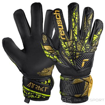Rękawice Reusch Attrakt Infinity Finger Support 54 70 710 7739 / czarny / 7,5