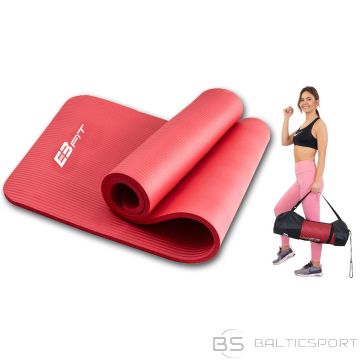 Enero Fit FITNESS MAT NBR ANTI-SLIP RED AND BAG