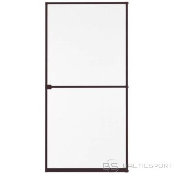 BS ODU TĪKLS ALU DURVĪM 100X215 BRŪNS BASIC PLUS (N/A)