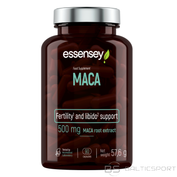 Vitamīnu kapsulas TREC ESSENSEY MACA 90 kapsulas