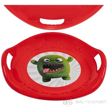 Enero SLIDE DOWNHILL PLATE UFO RED PROFILED RM