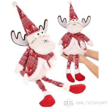 BS Декоративный рождественский олень, белый, 35+20 см (нет данных)