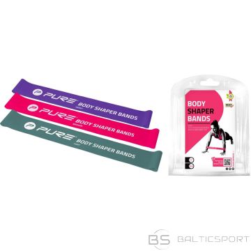 Pure 2 Improve FITNESS CROSSFIT MINI BAND SET 3 PCS WOMEN