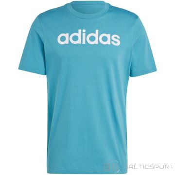 adidas Essentials Single Jersey Linear Embroidered Logo Tee M IJ8655 (L)