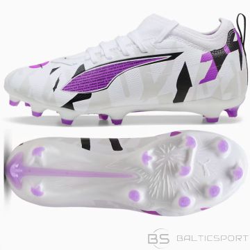 Buty Puma Ultra 5 Match Forever Jr FG/MG 108413-01 / biały / 37 1/2