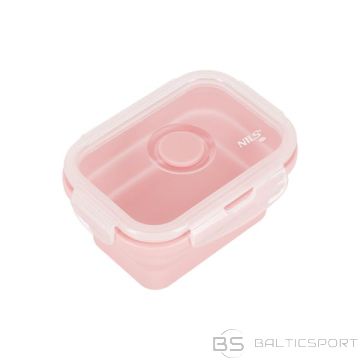Nils Camp NC4105 BEHÄLTER/LUNCHBOX FALTBAR ROSA 355 ML