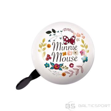 Sevenpolska Velosipēdu pulkstenis Minnie Flowers Retro, balts ziedu