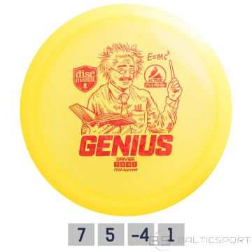 Disks / DISCMANIA Fairway Driver PREMIUM GENIUS 7/5/-4/1 Yellow