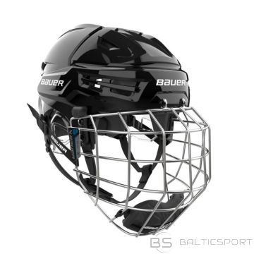 Bauer Хоккейный шлем Re-akt 70 Combo 1065672-BLK (L)