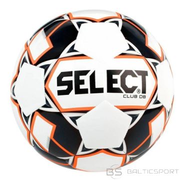 Select Club DB futbola bumba, balta/melna (5)