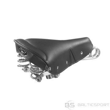 Velo sēdeklis SELLE MONTE GRAPPA Storica, melni