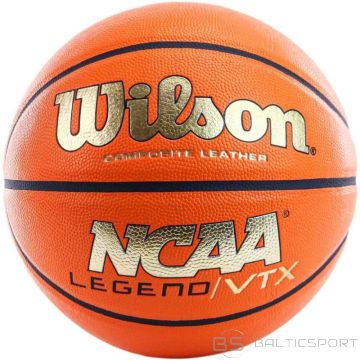 Wilson NCAA Legend VTX BSKT Orange/Gold 7, basketbols (N/A)