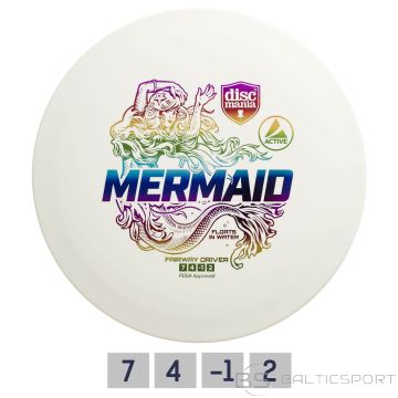 Discgolf DISCMANIA Fairway Driver MERMAID White 7/4/-1/2