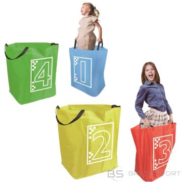 Enero Toys CHILDREN&#39;S ANIMATION SET JUMPING BAG SET 4 PCS